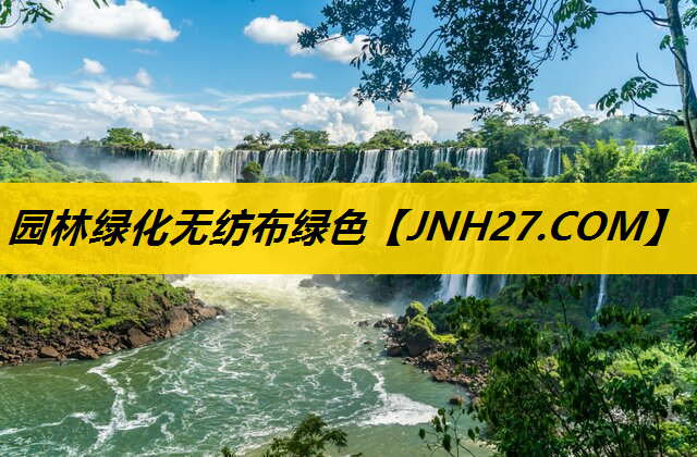 园林绿化无纺布绿色