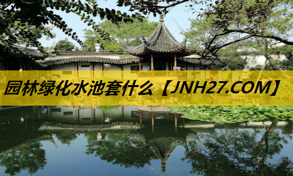 园林绿化水池套什么