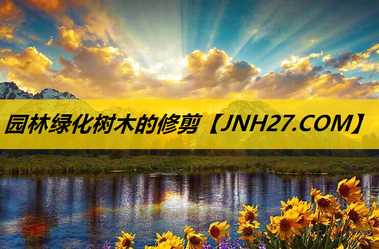 园林绿化树木的修剪